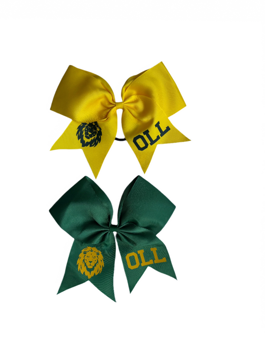 Set of 2 Laker Cheer Bows