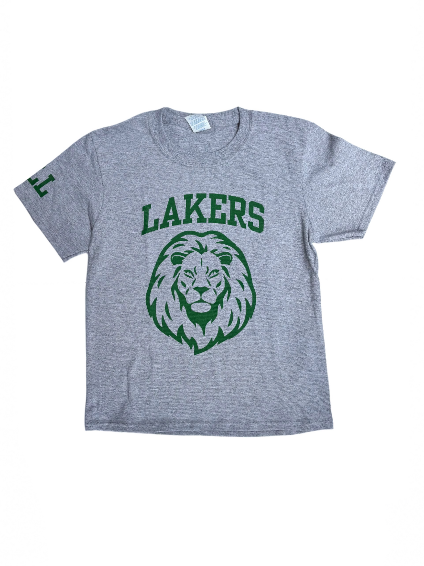 Short Sleeve Laker Lion T-Shirt - Gray