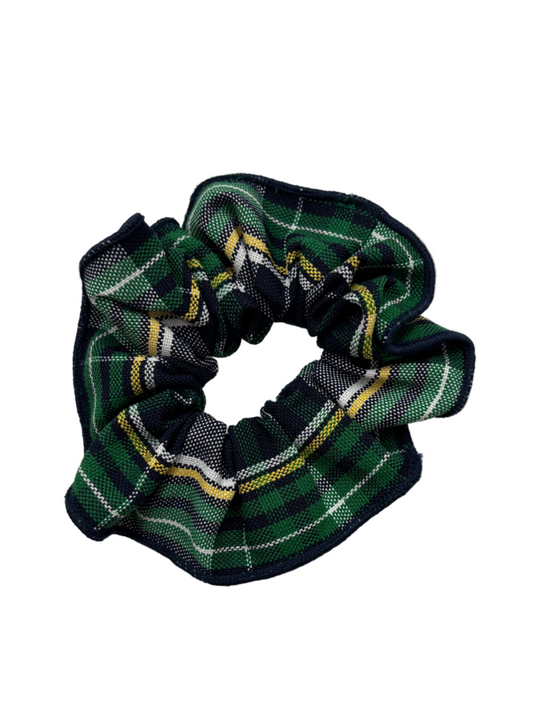 School Plaid Scrunchie