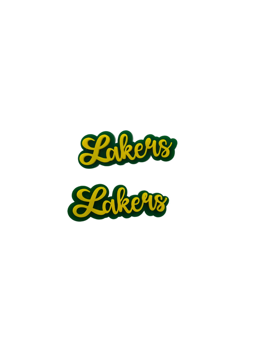 Set of 2 Lakers Hair Clips