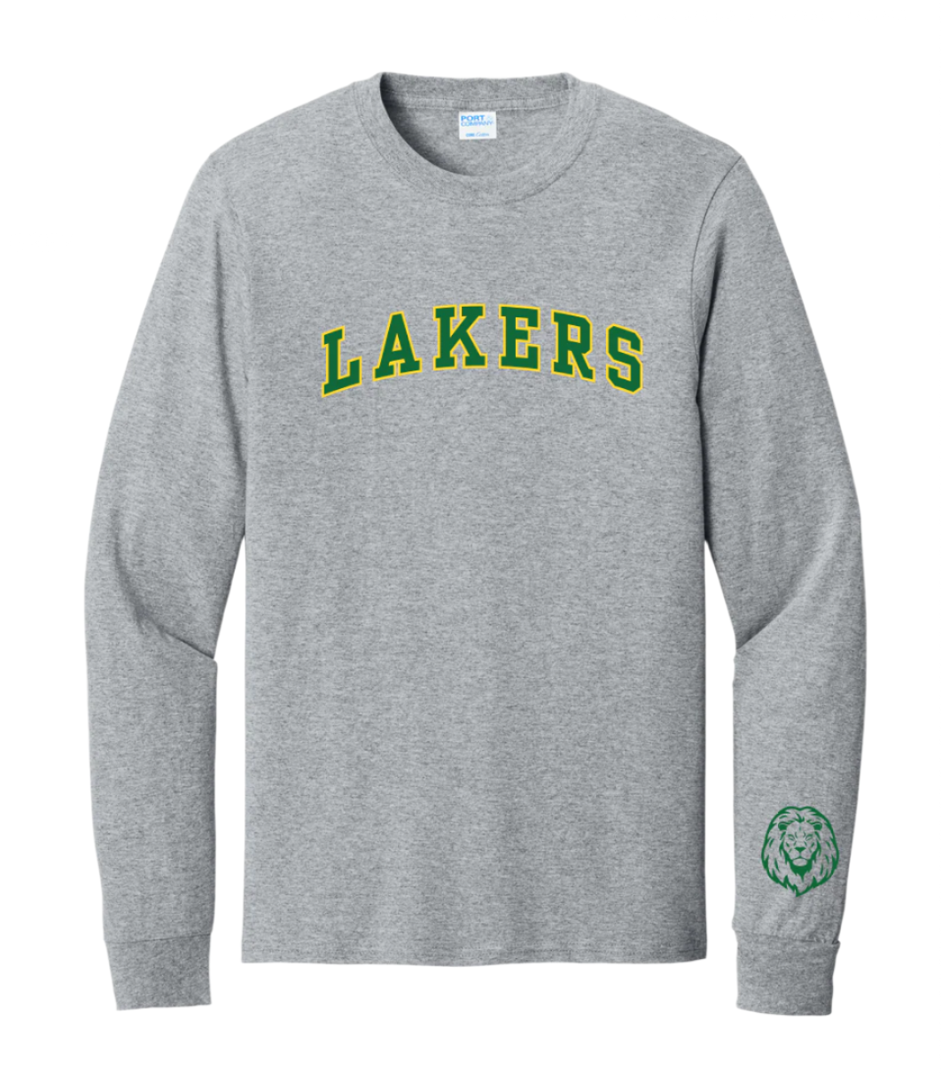 Lakers Long Sleeve T-Shirt - Gray