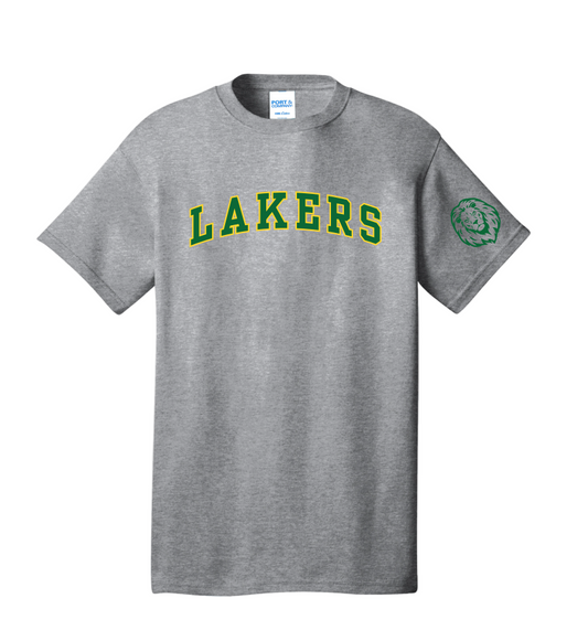 Short Sleeve Lakers T-Shirt - Gray
