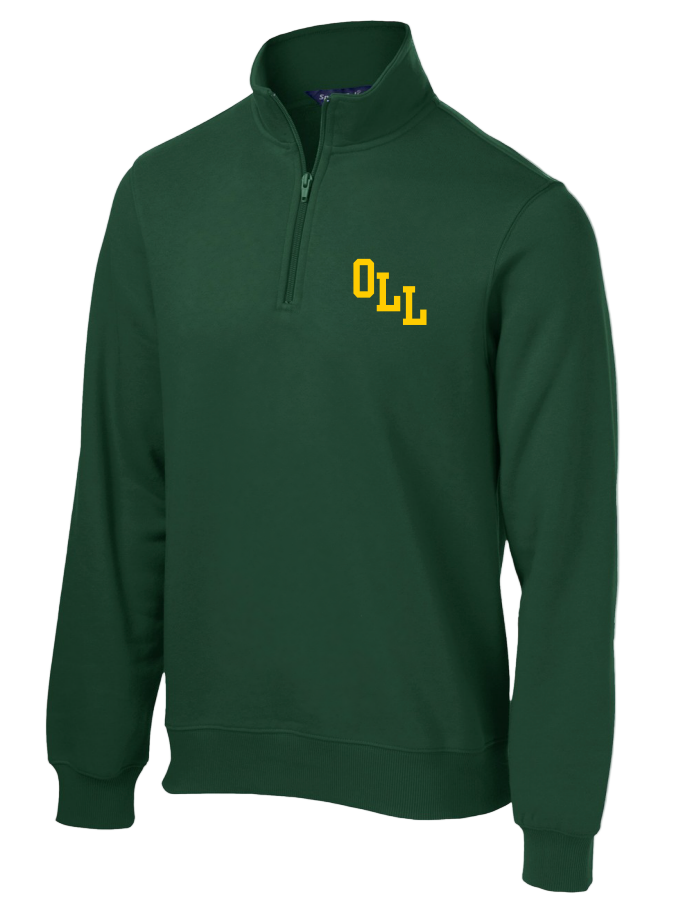 Embroidered OLL 1/4 Zip Sweatshirt