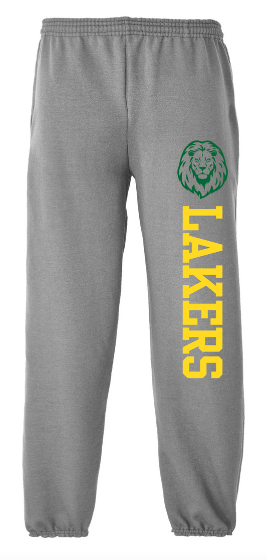 Laker Lion Sweatpants - Gray