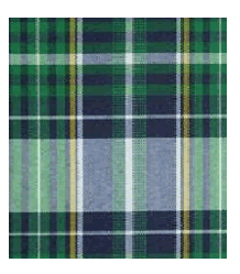 12" School Plaid Pre-tied Dress Tie